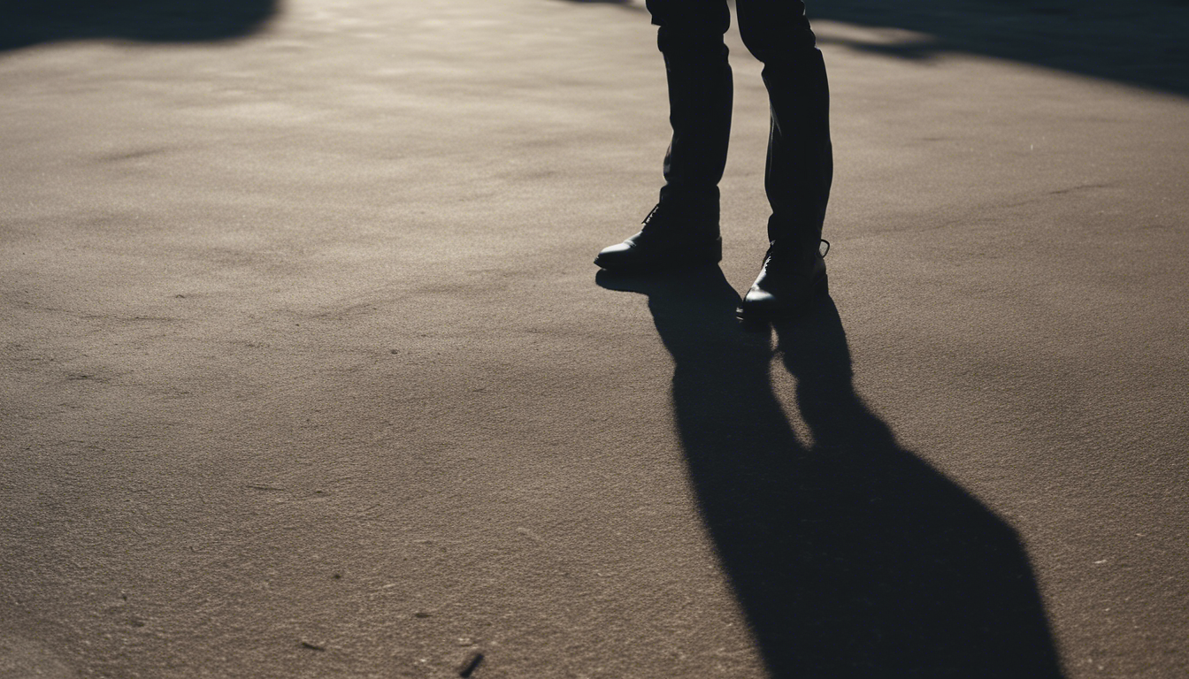 person standing still