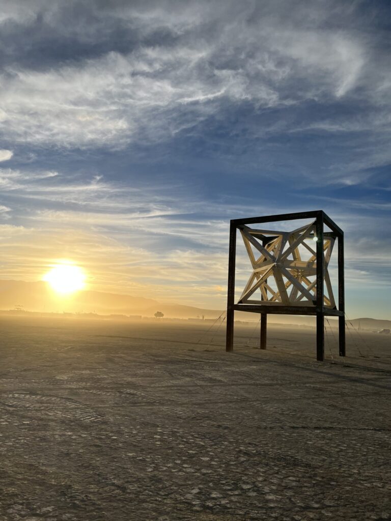 From Chaos to Calm: Burning Man